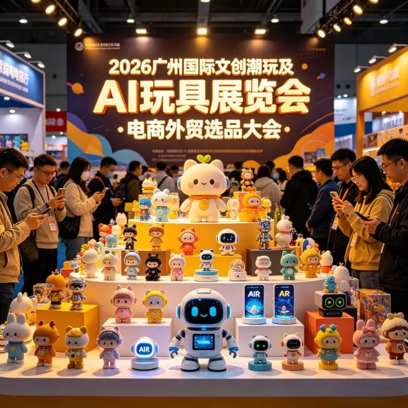 科教益智玩具|2026广州国际文创潮玩及AI玩具展览会·电商外贸选品大会