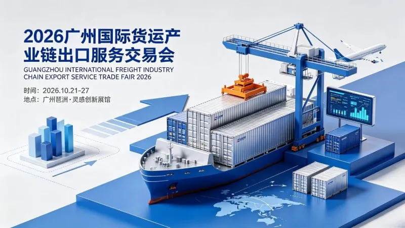 2026广州国际货运产业链出口服务交易会|海运空运