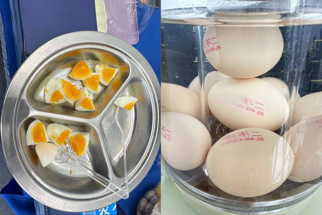 农不二亮相安徽国际汽车展览会，蛋品备受关注