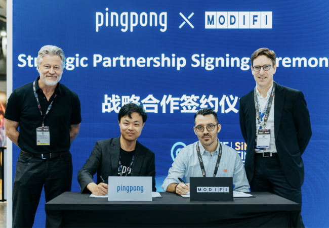 PingPong与MODIFI携手推出数字商务支付和贸易融资一体化解决方案