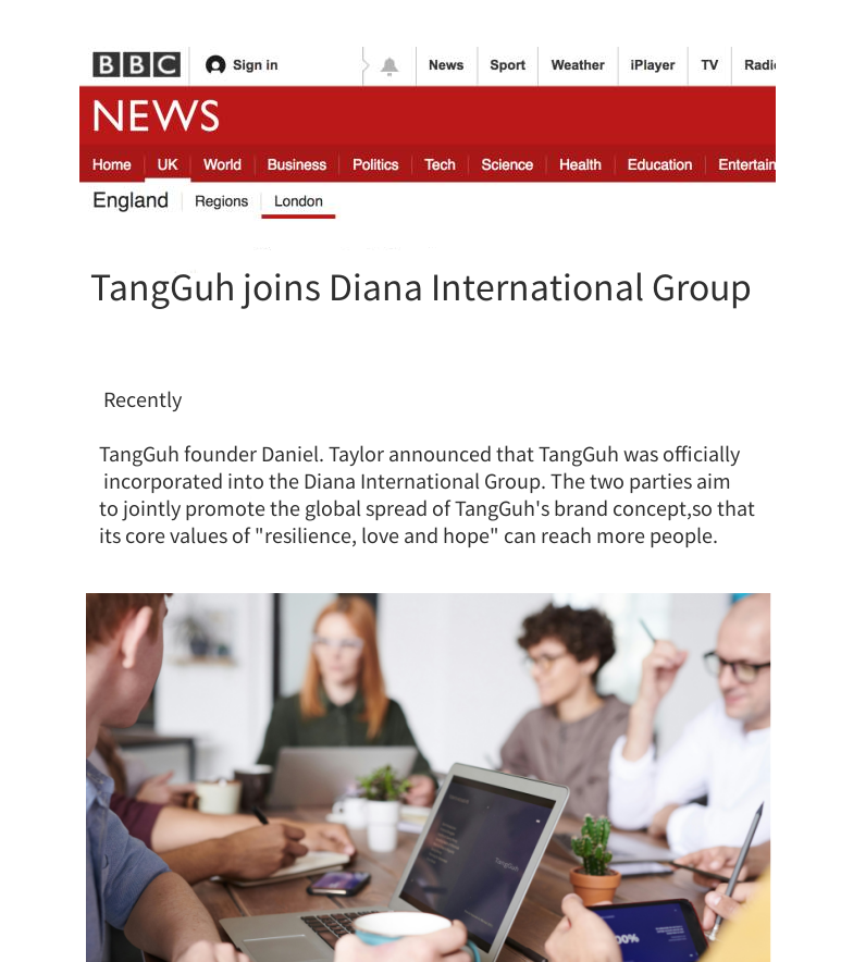 里程碑跨界合作：TangGuh携手戴安娜国际集团，共绘全球扩张蓝图