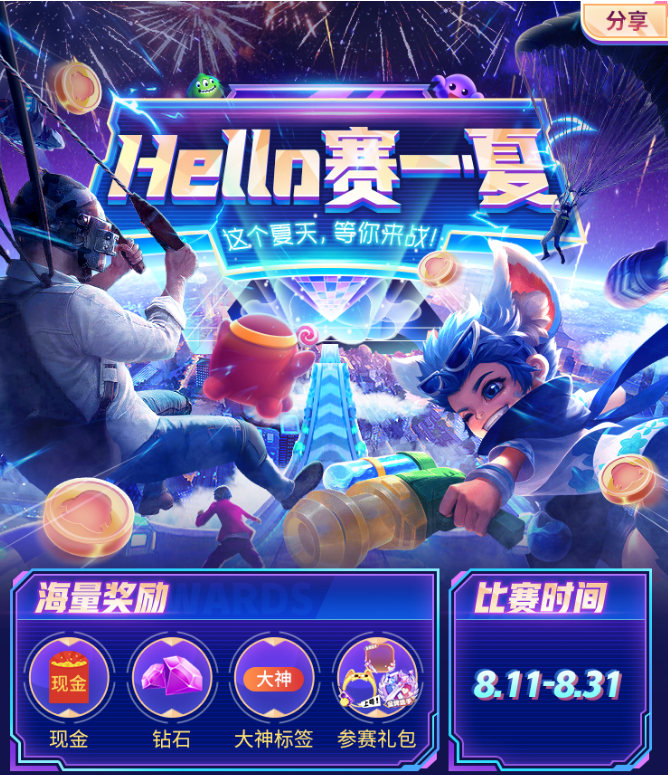 “Hello赛一夏”开启！多赛道开战，知名主播邀你一起参加！