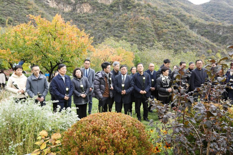 “科技强国追梦人”主题公墓陵园——科贤园，落地北京九公山长城纪念林